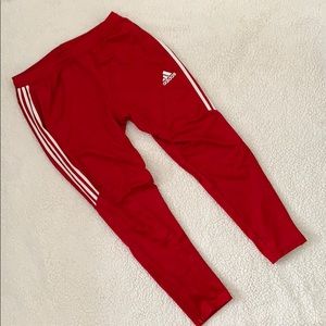 Adidas Red Soccer Sweats